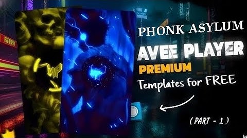 AVEE PLAYER NEW TEMPLATE 🔓【CHECK DESCRIPTION 💯】🔓#nilphonk #aveeplayer #aveeplayertemplate #phonk
