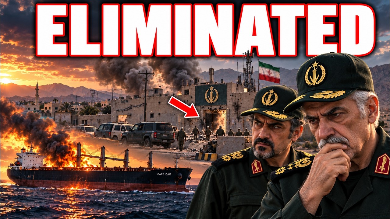 ⁣Top IRGC Boss ELIMINATED As Houthis Threaten America