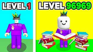 I GAIN 96,969 BRAIN CELLS To Get The HIGHEST IQ On Roblox
