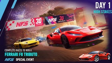 Ferrari F8 Tributo ( 30th Anniversary ) Day 1 | Need For Speed: No Limits