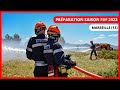 Prparation de la saison feu de fort avec les marinspompiers de marseille 13