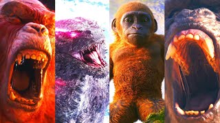 Godzilla X Kong The New Empire Teaser 4K Twixtor Clips Cc Enhanced