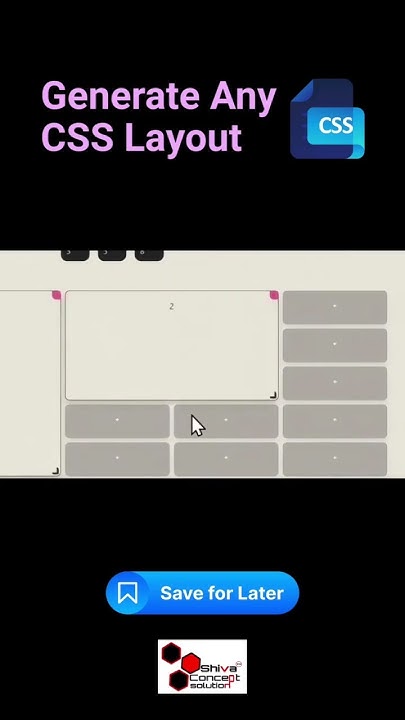Build your dream css layout in seconds! - YouTube