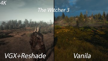THE WITCHER 3 ULTRA PRESET( VGX LIGHTING )+MODS/4K