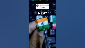 Drawing India 🇮🇳 on the keyboard! #shorts #diy #art #keyboard #tiktok #trending #fyp #india #country