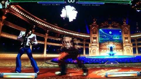 「KOF XIII Console 1.01」EX Kyo R.E.D. Kick Glitch