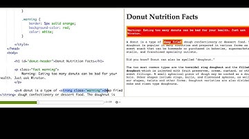 Combining CSS class and element selectors | Computer Programming | Khan Academy