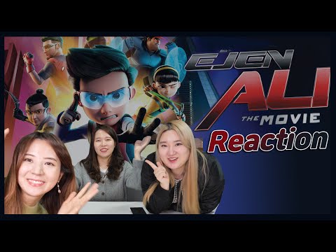 Korean girls <strong>react</strong> to EJEN ALI the <strong>movie</strong>