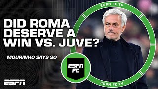 Did Roma DESERVE a win vs. Juventus? 😱 'I don't agree WHATSOEVER!' - Don Hutchison | ESPN FC