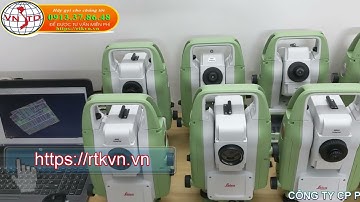 Máy toàn đạc điện tử Leica  chính hãng - Thụy Sỹ mới 100% - chất lượng đa dạng - giá rẻ tốt nhất