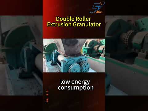 Roller granulator: Turning
