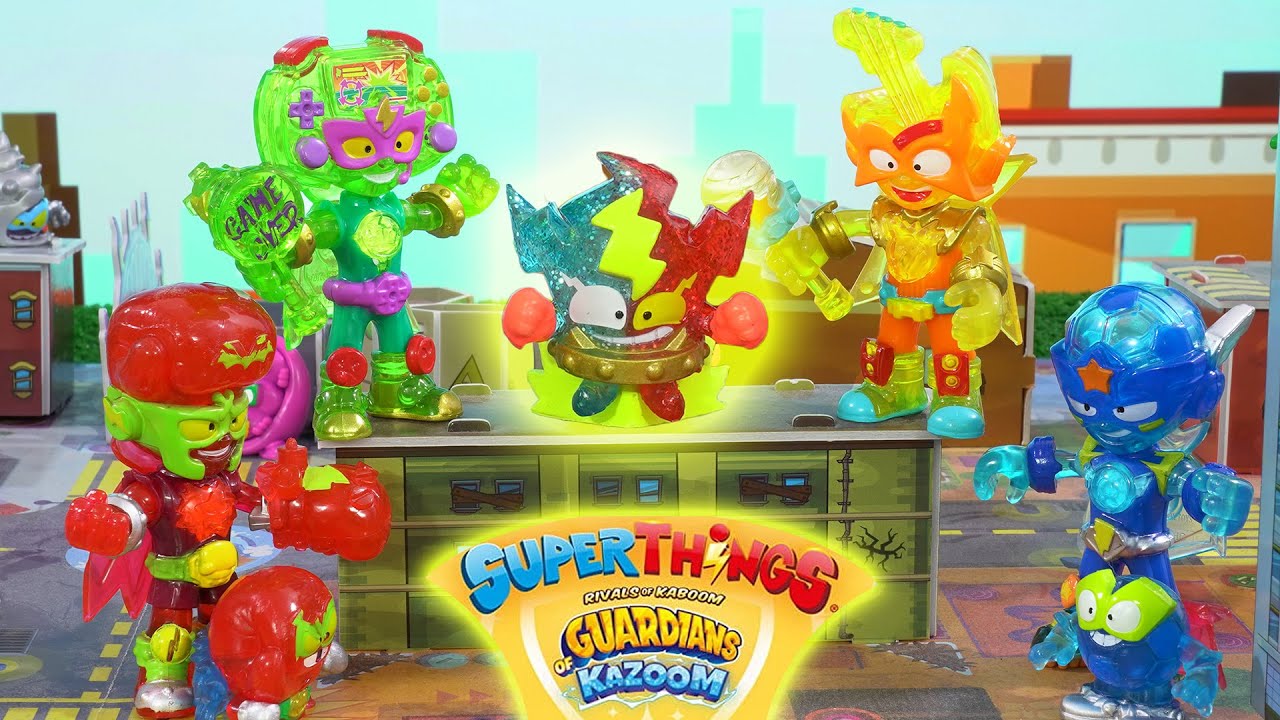 Superthings Kazoom Blast Ultra Raro + Exoskeleton Dorato – Magic Box - Foto 3