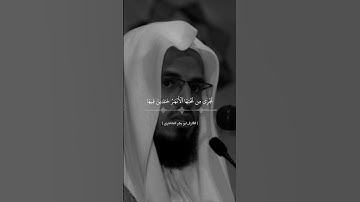 القارئ ابو بكر الشاطري سورة آل عمران من الآيه 196 للآيه 198