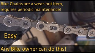 Bike Chain Replacement; Using Master Link Universal (Any Bike)
