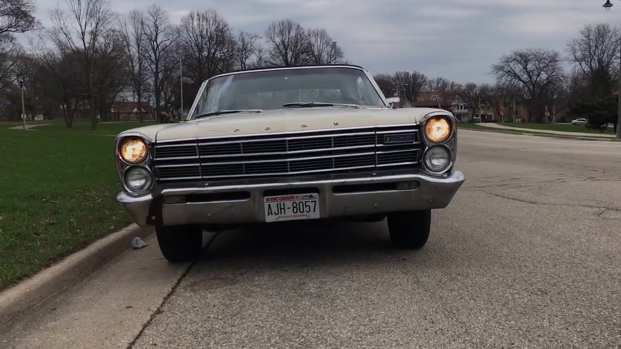 1967 FORD LTD 390 4 Doors V8 6.4L 315HP - YouTube