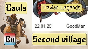 Tweede dorp + 1 viering + Donder ▶ Travian: Legendes