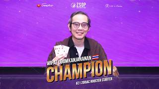 Champion Interview Zodiac Rooster Starter | The Rising Horse 2026 #zsop #poker