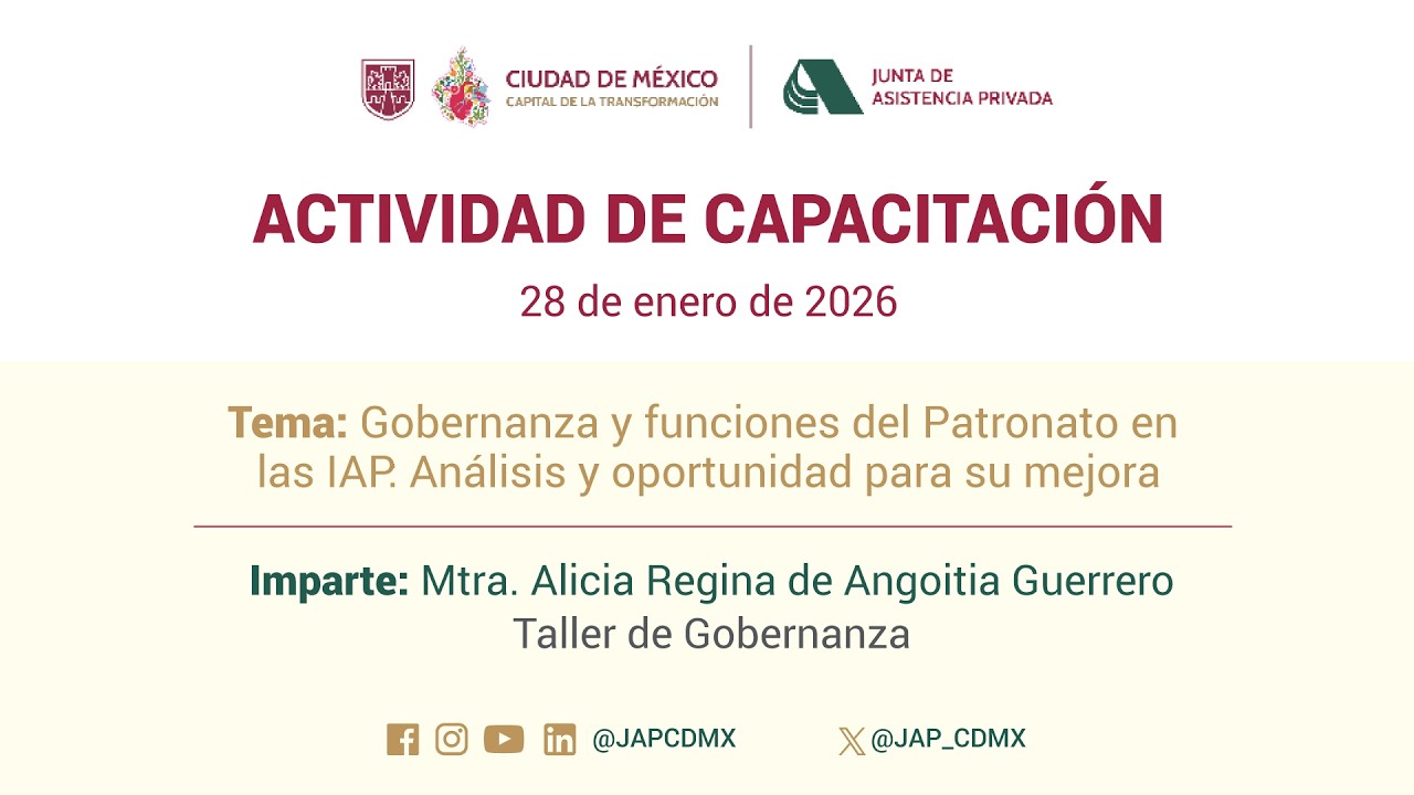 Gobernanza y funciones del Patronato en las IAP: Análisis y oportunidad para su mejora (2026)