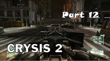 CRYSIS 02 Walkthrough - Part 12 (Train to Catch)