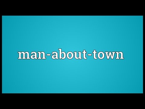 Header of man-about-town