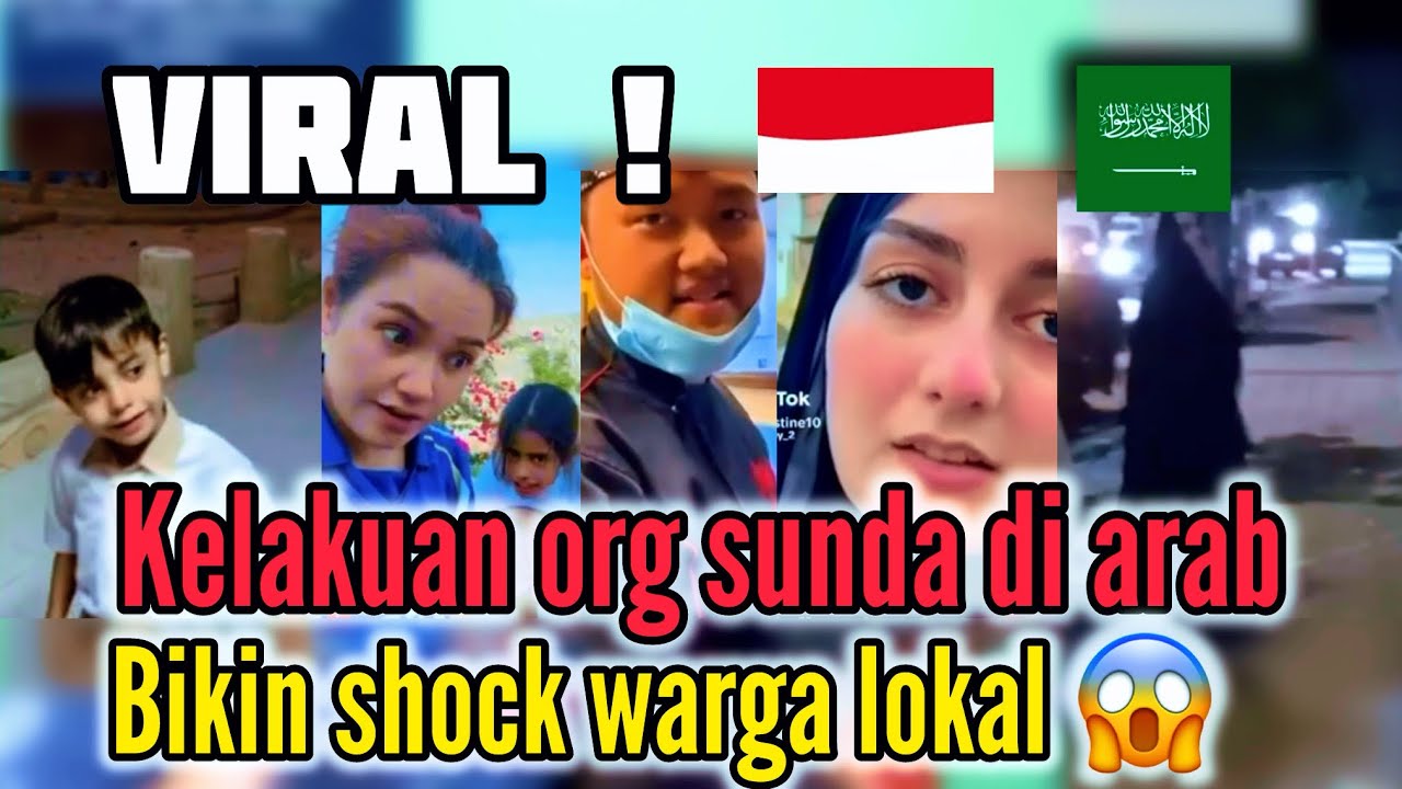 Viral ! KELAKUAN ORG SUNDA DI ARAB GOKIL #lucu #beritaterkini #dedimulyadi 