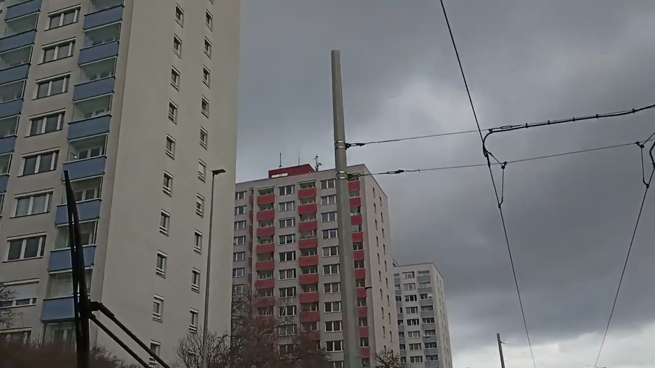 871. 18 2 2026. Praha 6. Маршрут трамвая 20.