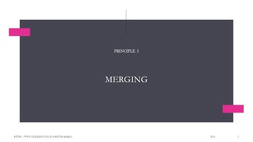TRIZ Inventive Principle 5 Merging