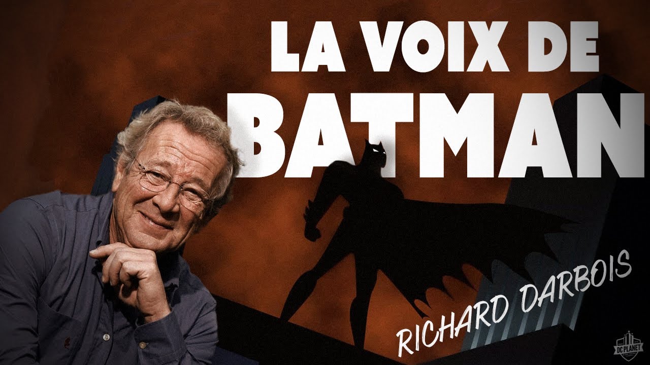Richard Darbois nous parle de son rôle de Batman ! - YouTube