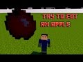 Une animation minecrafttout a pour une pomme by dinox86