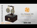 Vidéo: Boucles d'oreilles opales 3D CAO