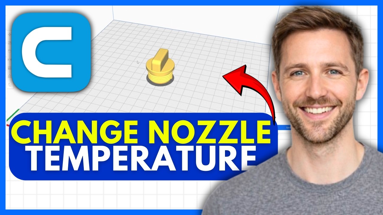 How To CHANGE Nozzle Temperature In Cura Slicer (EASY) 2026 - YouTube