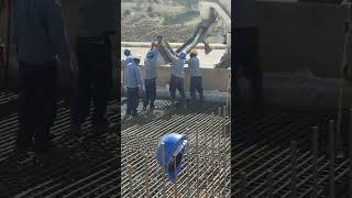 Box culvert slab concrete