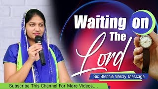 ENGLISH WORSHIP LIVE 17-03-2019 || Sis.Blessie Wesly ||