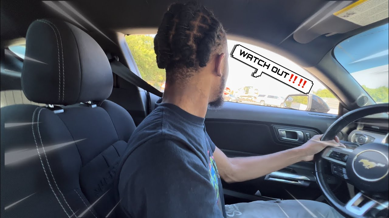 HE DROVE ON THE WRONG SIDE OF THE ROAD TO KEEP UP WITH MY MUSTANG 5.0 ...