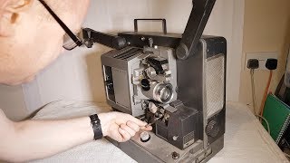 Trash Picked 16mm Film Projector : Bell & Howell 652 : Restoration Part 1 : Inspection & Clean