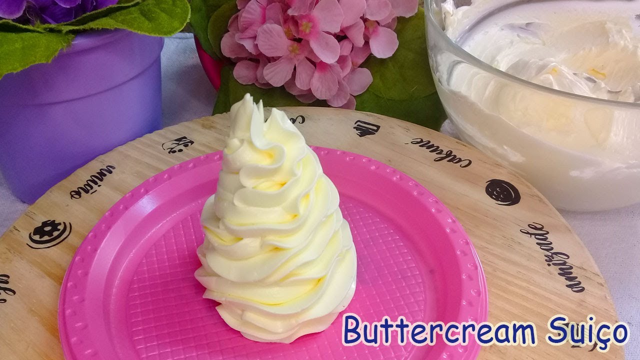 Buttercream Suiço - Modo simples de fazer!