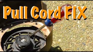 Celebrity Fixing the starter pull cord on a lawn mower Net Worth