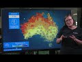 National Weather Update 8 April 2024: Cold front crossing the south-east.