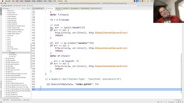Golang Uploading storing file