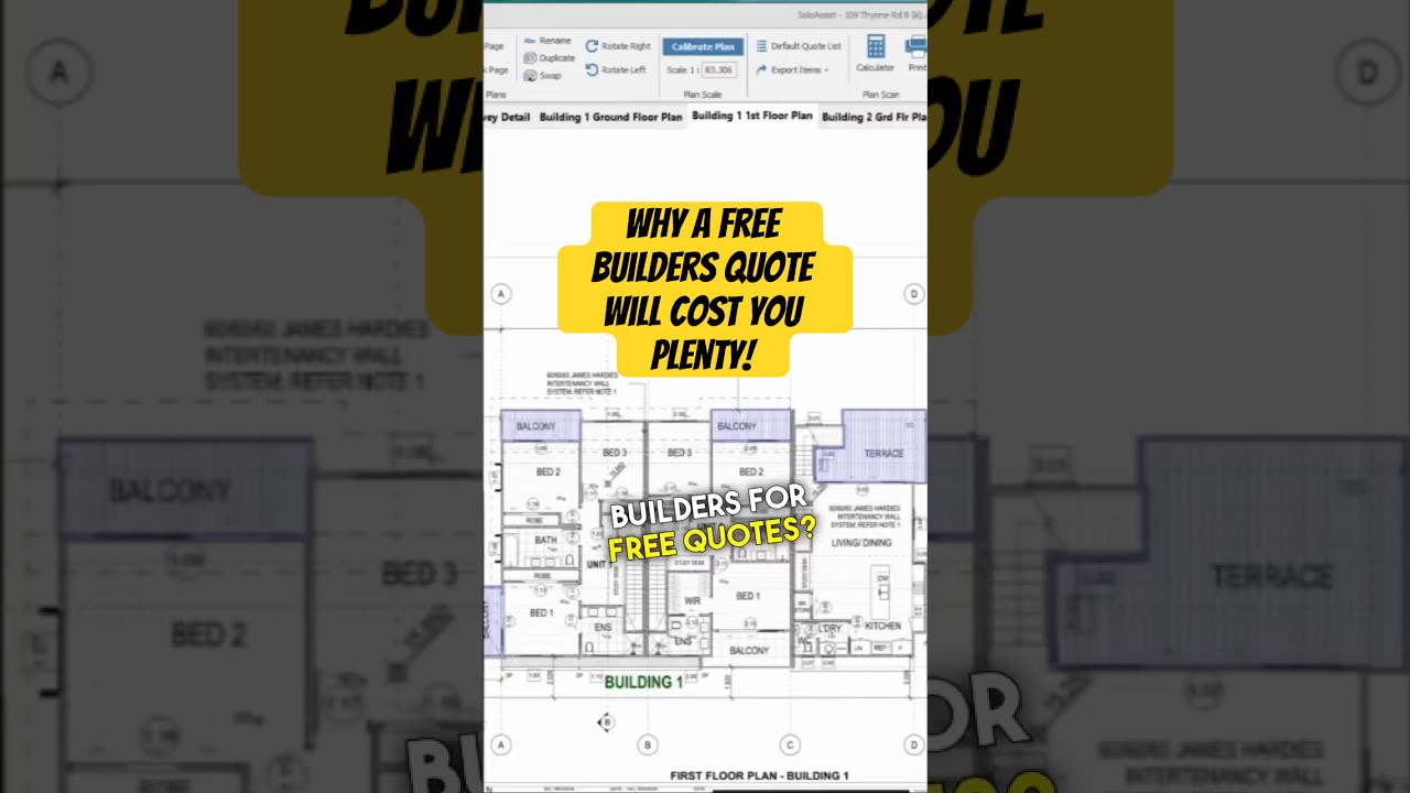 The wrong way to get a builders quote!