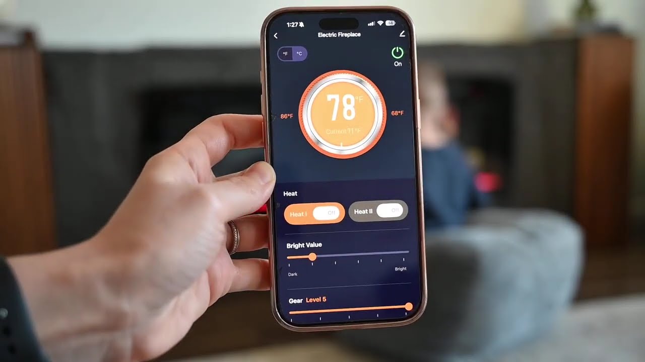 R.W.FLAME Smart Electric Fireplace C4 | Product Review