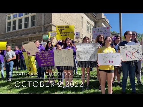 Watch now: Rally at Rosati-Kain High School