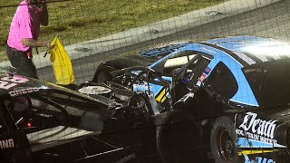 RETALIATION AND BUMPER CARS AS MICHAEL ADAMS DOMINATES SPORTSMAN RACE 2 AT BOWMAN GRAY ON 5-6-23