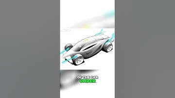 DI01a Revolutionary aerodynamics keep the center of pressure in the middle of the car!