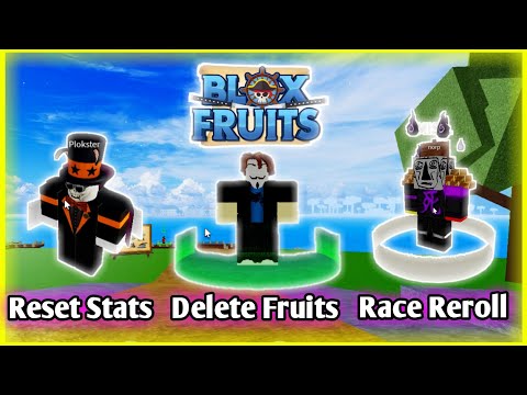 How to Reset Stats for Free in Roblox Blox Fruits - NPC Polkster Guide 