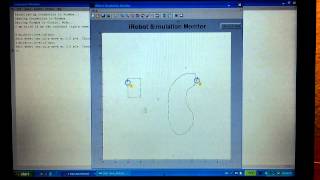 line-following iRobot (iRobot simulation)