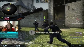 When a girl ask for a drop in CSGO