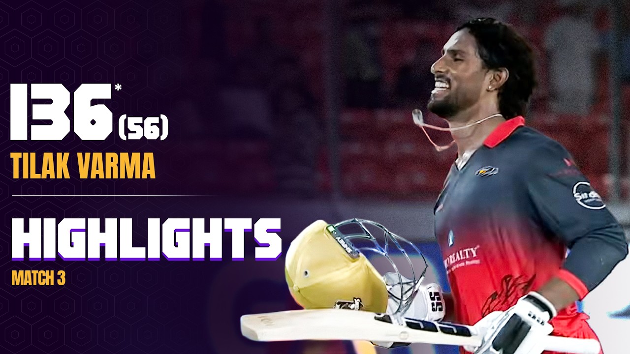 Warangal Warriors vs Medak Falcons | Match Highlights | #TG20