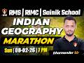 Sainik School | RMS | RIMC | Indian Geography Marathon | AISSEE | Social Science | Dharmendra Sir