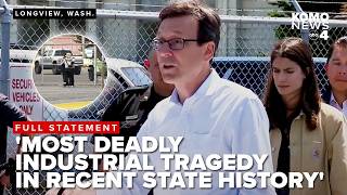 #BREAKING: Ferguson calls chemical explosion 'worst industrial tragedy' in modern Washington history